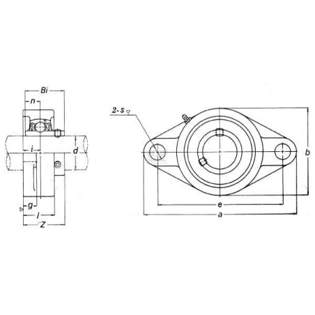 Palier TIMKEN UCFL314