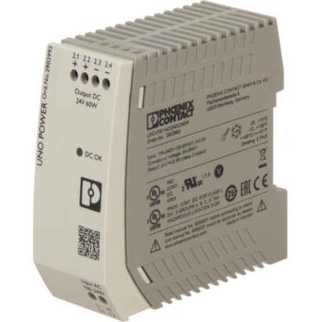 Alimentation PHOENIX CONTACT UNOPS1AC24DC60W
