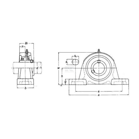 Palier SKF UCPX10SKF