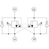 Valve de contrepoids DANFOSS VCB06EN3BDF12210