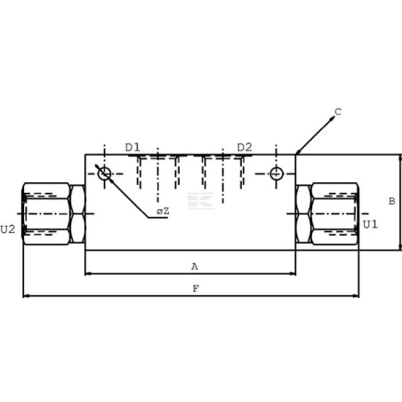 Clapet anti-retour WALVOIL VBPDL05002ST