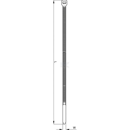Serre-câble UNIVERSEL TRB48200RED