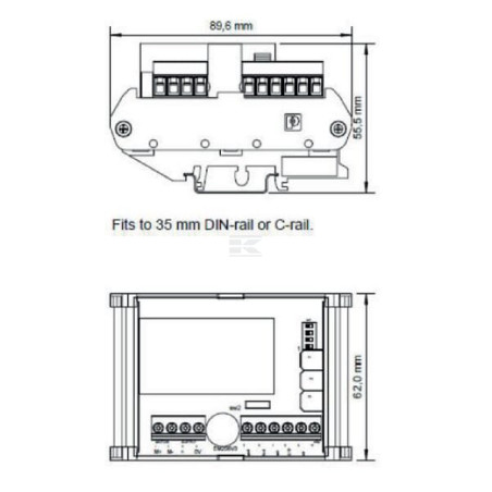 Rail LINAK TREM208R