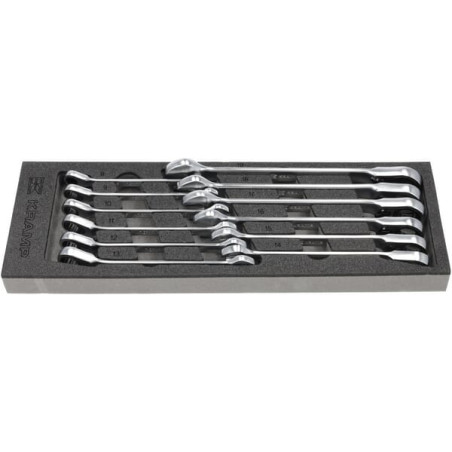Jeu de clés mixtes à cliquet UNIVERSEL TT802501
