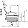 Siège UNIVERSEL TS43100KR