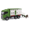 Camion de transport de bétail BRUDER U03548