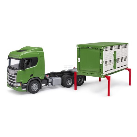 Camion de transport de bétail BRUDER U03548
