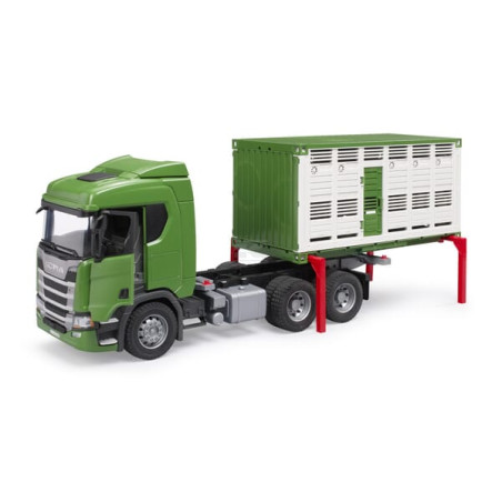 Camion de transport de bétail BRUDER U03548