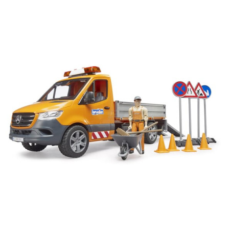 Peinture avec chauffeur BRUDER U02677
