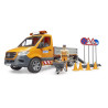 Peinture avec chauffeur BRUDER U02677