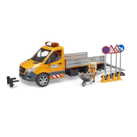 Peinture avec chauffeur BRUDER U02677