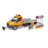 Peinture avec chauffeur BRUDER U02677