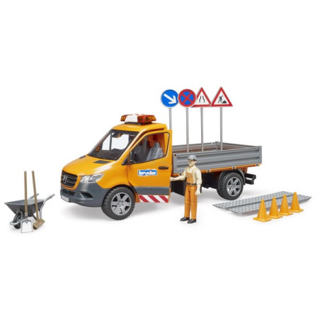 Peinture avec chauffeur BRUDER U02677