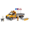 Peinture avec chauffeur BRUDER U02677