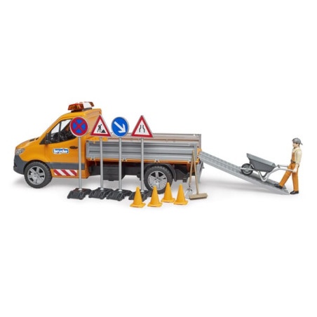 Peinture avec chauffeur BRUDER U02677