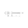 Vis UNIVERSEL 7981C4816P200