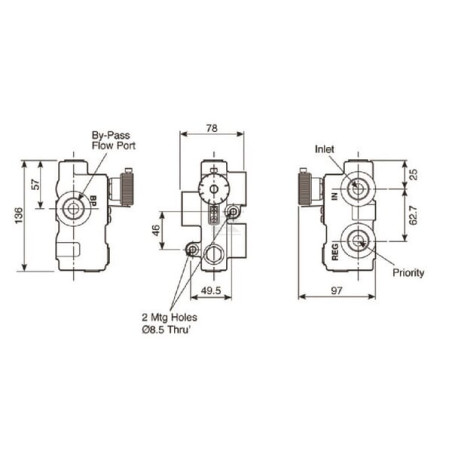 Régulateur de débit WEBTEC VFD120RD250J