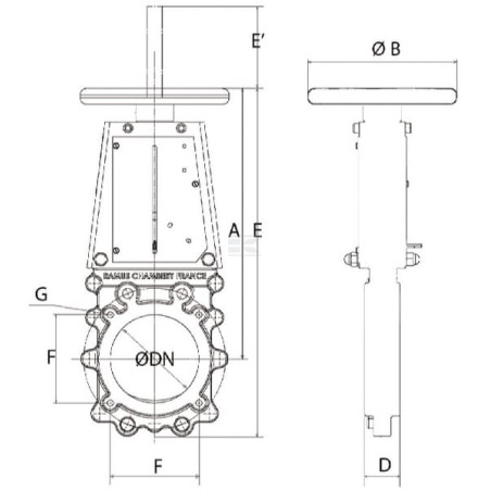 Vanne RAMUS VGRH100