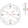 Roue VICON VNB1517586