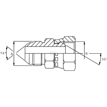 Adaptateur BURNETT & HILLMAN VNJBW0704