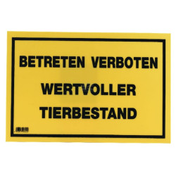 Panneau d'avertissem UNBRANDED VV8051