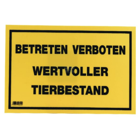 Panneau d'avertissem UNBRANDED VV8051