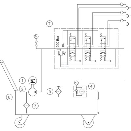 Centrale UNIVERSEL WP85C002