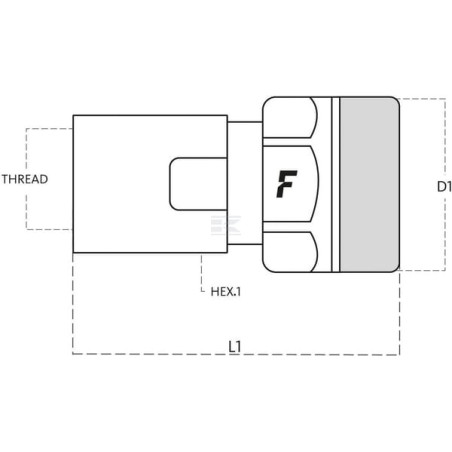 Coupleur FASTER VVS38GASF2V