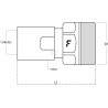 Coupleur FASTER VVS38GASF2V