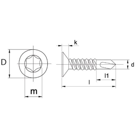 Vis UNIVERSEL 7504PTEKS6370T30A