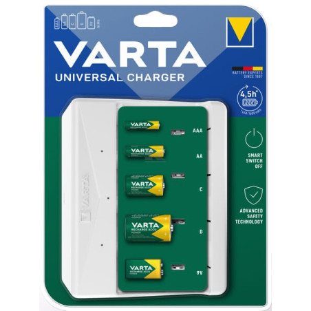 Chargeur VARTA CONSUMER BATTERIES VT57658