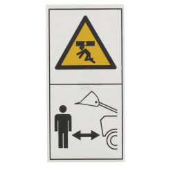 Étiquette d'avertissement UNBRANDED WB250214
