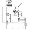 Raccord de débit WALVOIL VPR3ET05004