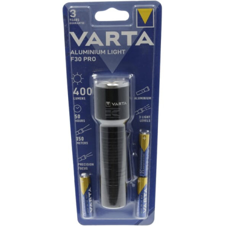 Lampe torche en aluminium VARTA CONSUMER BATTERIES VT17608