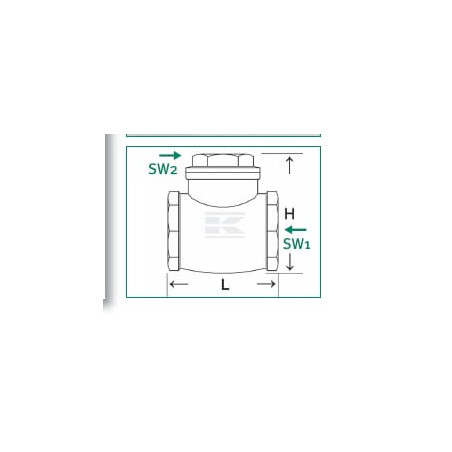 Clapet anti-retour UNIVERSEL WK51062L