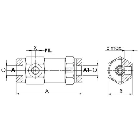 Clapet WALVOIL VUPSL25001