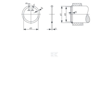 Circlip IDC WRE90