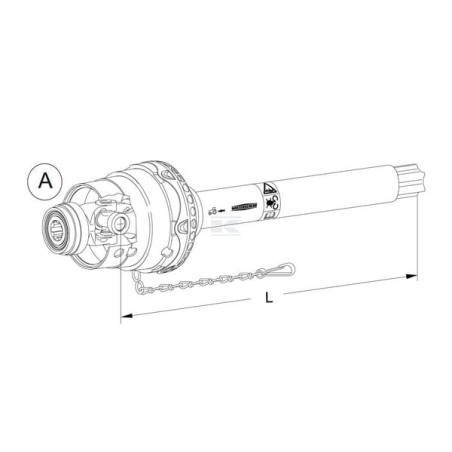 Demi-arbre WALTERSCHEID WWZ23801210I1B