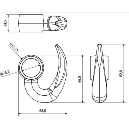 Verrouillage de prise UNIVERSEL WS3100A