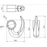 Verrouillage de prise UNIVERSEL WS3100A