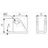 Support UNIVERSEL WS3104A