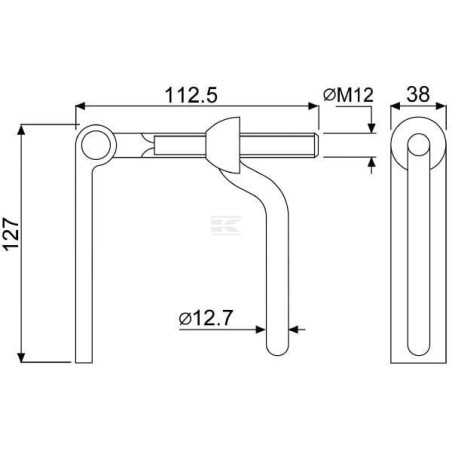 Fermeture de clapet UNIVERSEL WS3014