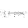 Vis UNIVERSEL SPL425P200
