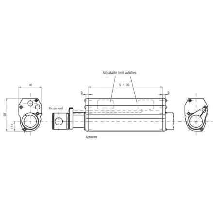 Interrupteur LINAK XLS3005