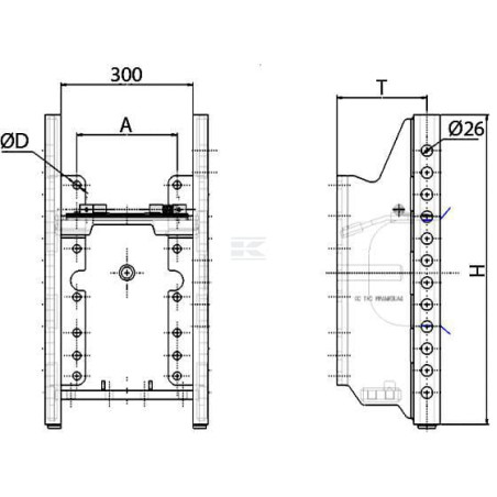 Tête d'attelage SAUERMANN XBSJ10089