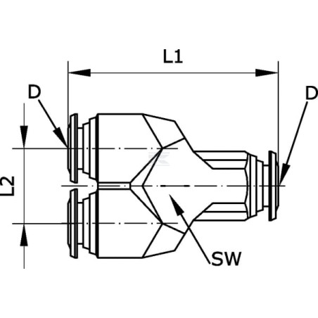 Connecteur UNIVERSEL YC5B