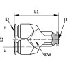 Connecteur UNIVERSEL YC5B