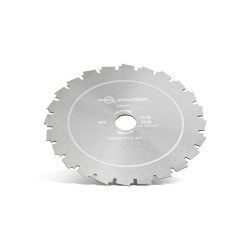 Disque de lame de désherbage UNIVERSEL 22047 - 200 x 25,4 x 1,6 mm - 24 dents