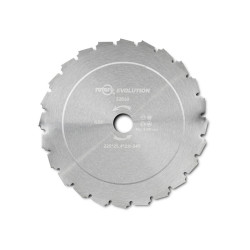 Disque de lame de désherbage UNIVERSEL 22050 - 225 x 25,4 x 2,0 mm - 24 dents
