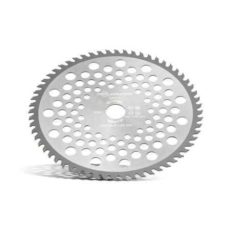 Disque de lame de désherbage UNIVERSEL 22057 - 225 x 25,4 x 1,4 mm - 60 dents
